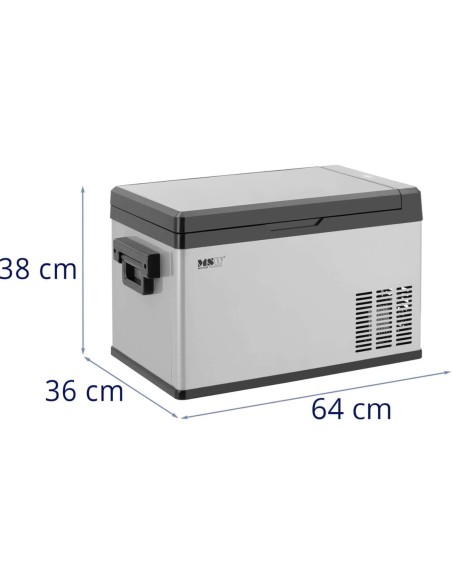 Turistinis auto šaldytuvas šaldiklis 12/24 V DC 29 l 50 W Turistinis auto šaldytuvas šaldiklis 12/24 V DC 29 l 50 W