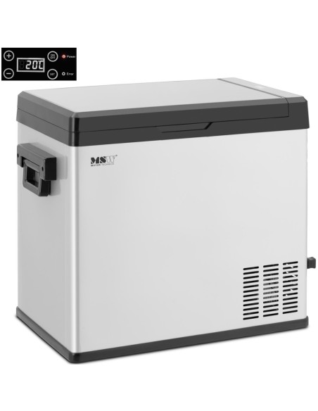 Turistinis automobilinis šaldytuvas šaldiklis 12/24 V DC 49 l 50 W