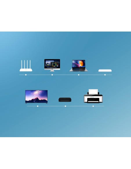 Patchcord kabelis Ethernet tinklo kabelis RJ45 Cat 6 UTP 1000Mbps 3m