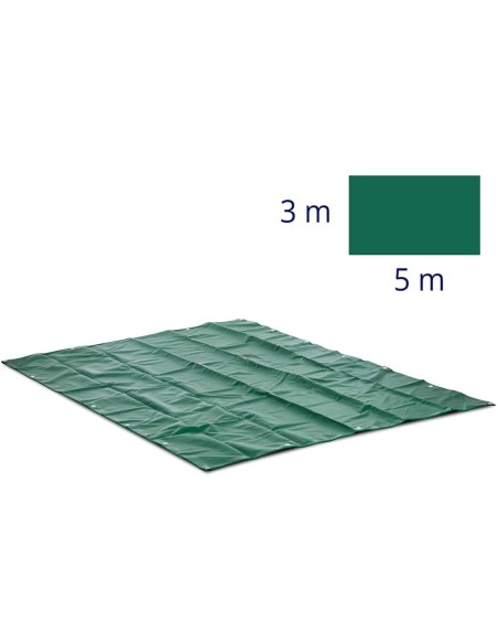 Brezento apsauginis dengiamasis lakštas su akutėmis 500 x 300 cm Brezento apsauginis dengiamasis lakštas su akutėmis 500 x 300 cm