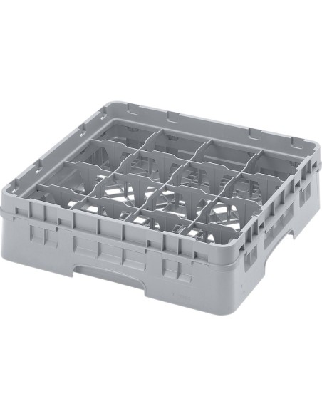 Pramoninis indaplovės krepšelis stiklinėms Camrack 16 laukų 50 x 50 x 14,3 cm