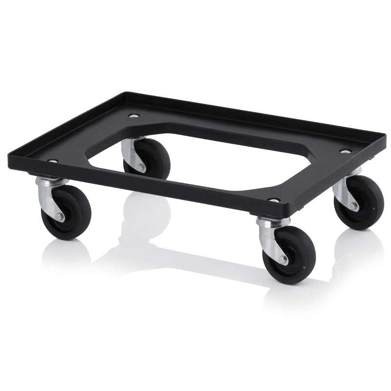 ESD transportavimo vežimėlis 60x40cm EUR konteinerių dėžėms