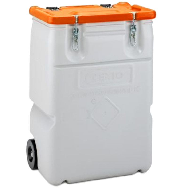 MOBIL BOX 170L pavojingų atliekų konteineris - oranžinis