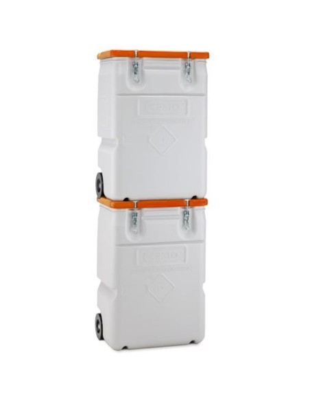 MOBIL BOX 170L pavojingų atliekų konteineris - oranžinis MOBIL BOX 170L pavojingų atliekų konteineris - oranžinis