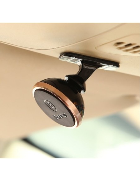 Lipnus magnetinis automobilinio telefono laikiklis 360 laipsnių aukso spalvos Lipnus magnetinis automobilinio telefono laikiklis 360 laipsnių aukso spalvos