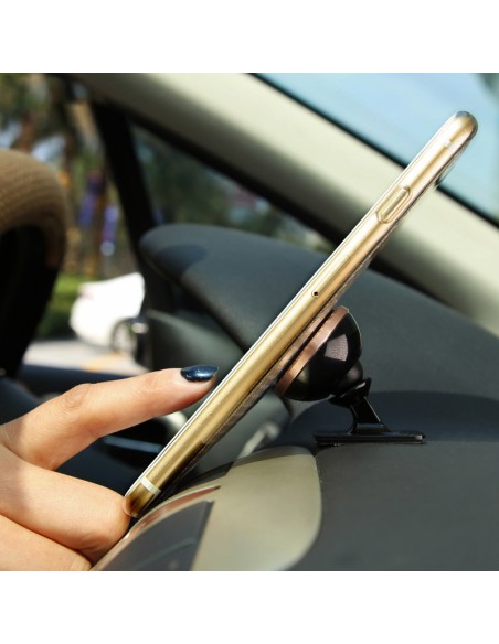 Lipnus magnetinis automobilinio telefono laikiklis 360 laipsnių aukso spalvos Lipnus magnetinis automobilinio telefono laikiklis 360 laipsnių aukso spalvos
