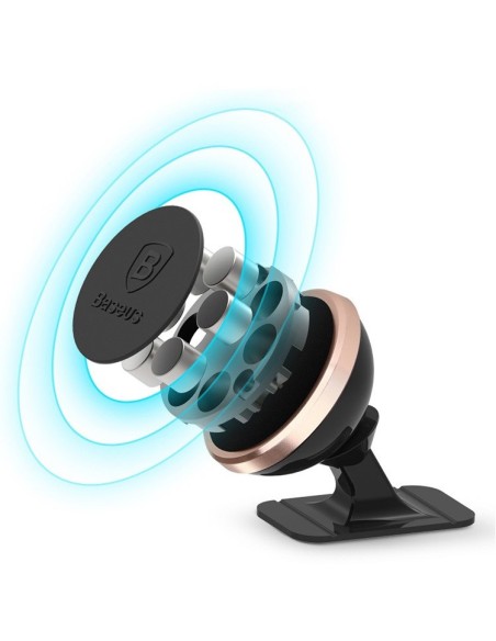 Lipnus magnetinis automobilinio telefono laikiklis 360 laipsnių aukso spalvos Lipnus magnetinis automobilinio telefono laikiklis 360 laipsnių aukso spalvos