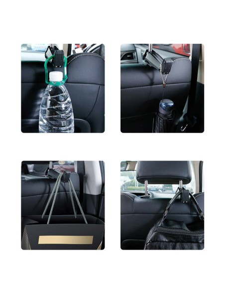 Automobilinis pakabinamas telefono laikiklis 4.0''-6.5'' galvos atramai juodas Automobilinis pakabinamas telefono laikiklis 4.0''-6.5'' galvos atramai juodas