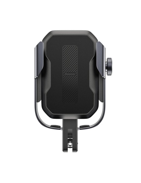 Dviračio motociklo telefono laikiklis vairo veidrodžiui juodas