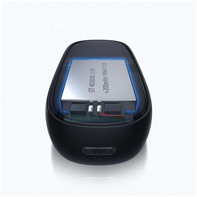 Garso imtuvas Bluetooth 5.0 ausinėms garso AUX aptX, aptX LL mini lizdas juodas