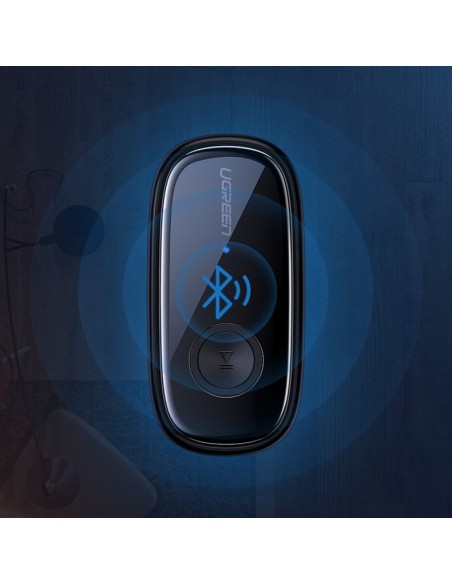 Garso imtuvas Bluetooth 5.0 ausinėms garso AUX aptX, aptX LL mini lizdas juodas Garso imtuvas Bluetooth 5.0 ausinėms garso AUX aptX, aptX LL mini lizdas juodas