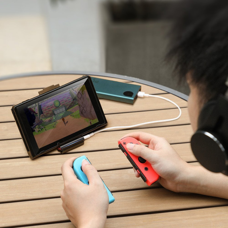 Bluetooth USB Type C siųstuvas Nintendo Switch GAMO BA05 juodas