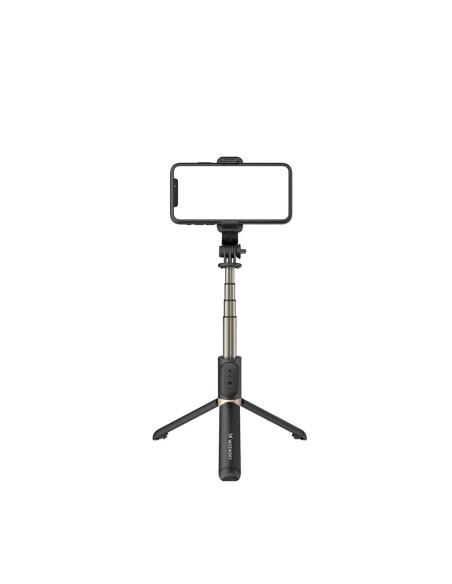 Selfie Stick teleskopinis foto trikojis + Bluetooth nuotolinio valdymo pultas juodas Selfie Stick teleskopinis foto trikojis + Bluetooth nuotolinio valdymo pultas juodas