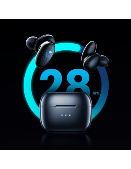 Į ausis įdedamos belaidės ausinės TWS Bluetooth 5.0 vandeniui atsparios IPX5 aptX mėlynos spalvos Į ausis įdedamos belaidės ausinės TWS Bluetooth 5.0 vandeniui atsparios IPX5 aptX mėlynos spalvos