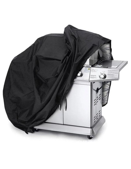 Dangtis tentas grotelių dangtis dviratis variklis sodo baldai XL juoda