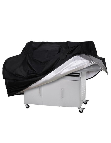 Dangtis tentas grotelių dangtis dviratis variklis sodo baldai XL juoda