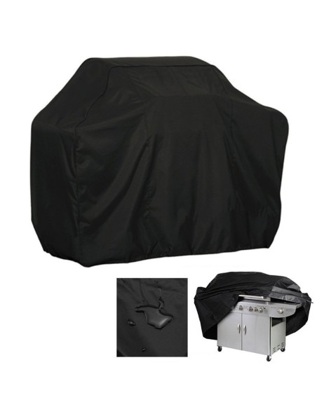 Dangtis tentas grotelių dangtis dviratis variklis sodo baldai XL juoda