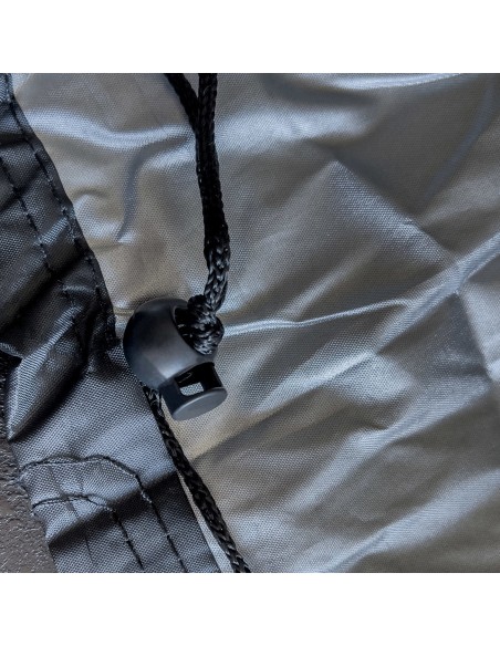 Dangtis tentas grotelių dangtis dviratis variklis sodo baldai XL juoda