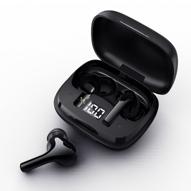 Belaidės Bluetooth 5.0 TWS ausinės juodos