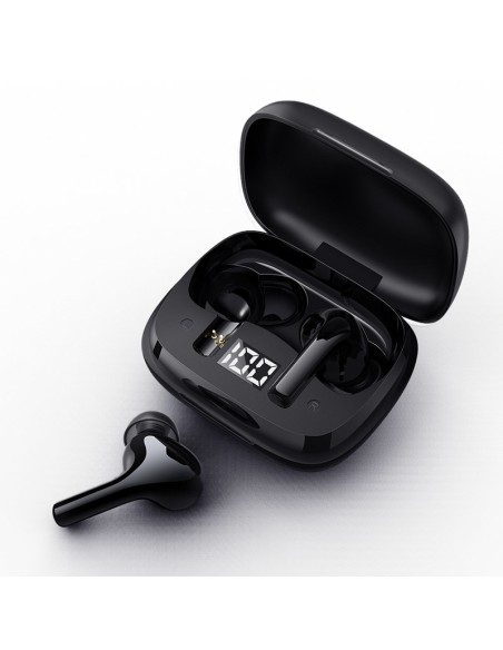 Belaidės Bluetooth 5.0 TWS ausinės juodos Belaidės Bluetooth 5.0 TWS ausinės juodos