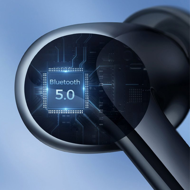 Belaidės Bluetooth 5.0 TWS ausinės juodos