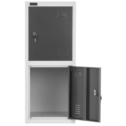 Spintelė socialinė spintelė metaliniai pusryčiai su 4 skyreliais