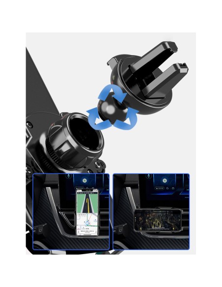 Universalus gravitacinis automobilio laikiklis auksinis Universalus gravitacinis automobilio laikiklis auksinis