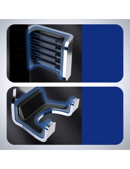 Gravitacinis išmaniojo telefono automobilinis laikiklis oro angai mėlynas Gravitacinis išmaniojo telefono automobilinis laikiklis oro angai mėlynas