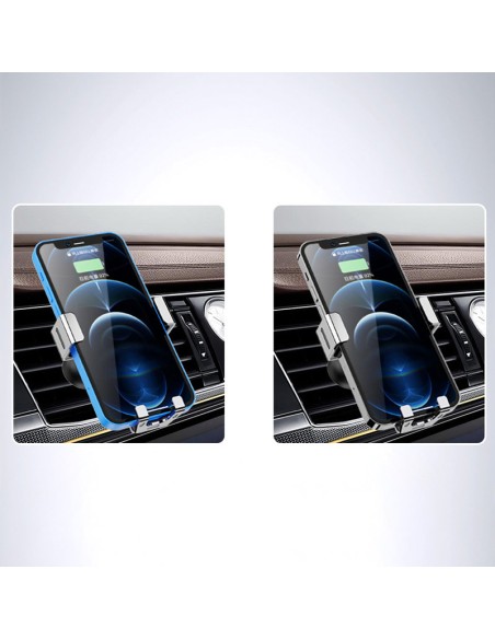 Gravitacinis išmaniojo telefono automobilinis laikiklis oro angai mėlynas Gravitacinis išmaniojo telefono automobilinis laikiklis oro angai mėlynas