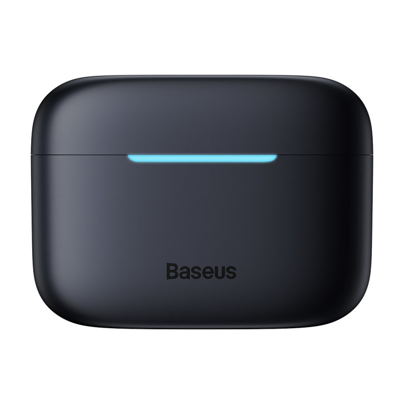 Į ausis įdedamos belaidės ausinės TWS Bluetooth 5.3 juodos