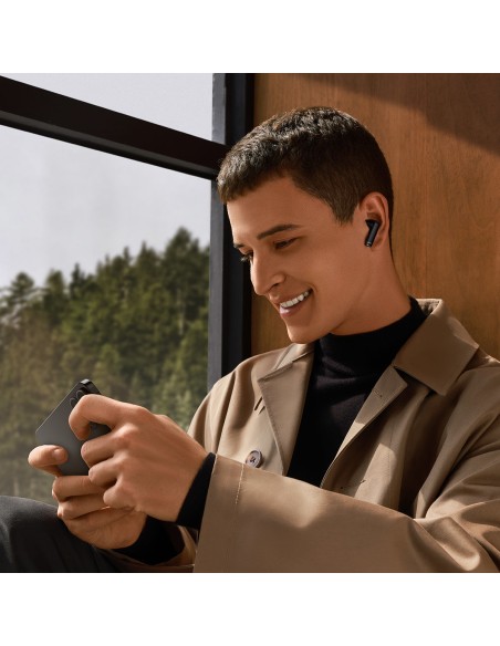 Į ausis įdedamos belaidės ausinės TWS Bluetooth 5.3 juodos Į ausis įdedamos belaidės ausinės TWS Bluetooth 5.3 juodos