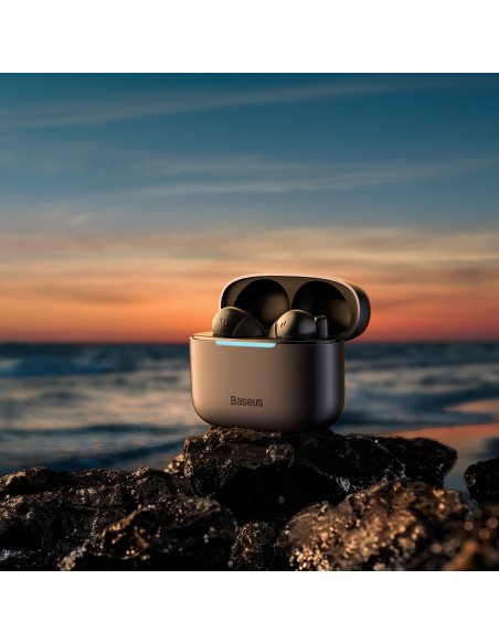 Į ausis įdedamos belaidės ausinės TWS Bluetooth 5.3 juodos Į ausis įdedamos belaidės ausinės TWS Bluetooth 5.3 juodos