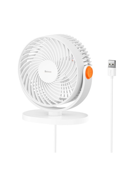 Tylus ventiliatorius Serenity USB stalinis ventiliatorius baltas Tylus ventiliatorius Serenity USB stalinis ventiliatorius baltas