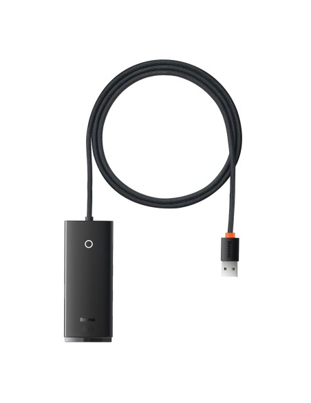 HUB adapteris USB-A į 4xUSB-A 3.0 5Gb/s Lite Series juodas HUB adapteris USB-A į 4xUSB-A 3.0 5Gb/s Lite Series juodas