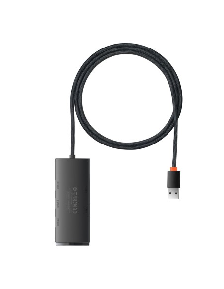 HUB adapteris USB-A į 4xUSB-A 3.0 5Gb/s Lite Series juodas HUB adapteris USB-A į 4xUSB-A 3.0 5Gb/s Lite Series juodas
