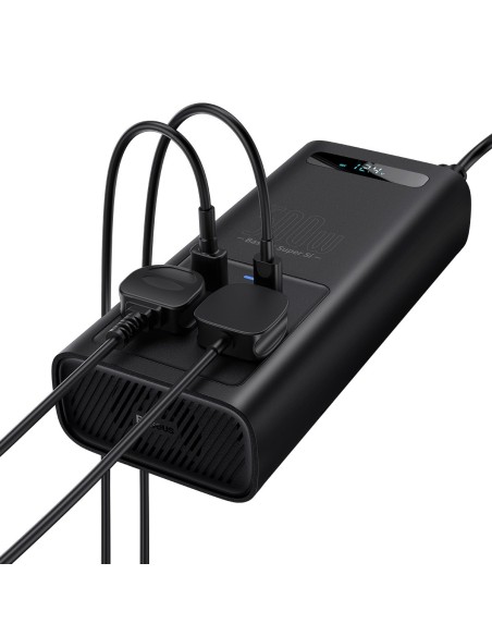 Automobilio įtampos keitiklis nuo 12V iki 230V 500W EU ir CN kištukas Automobilio įtampos keitiklis nuo 12V iki 230V 500W EU ir CN kištukas
