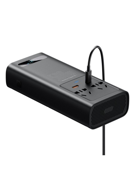 Automobilio įtampos keitiklis nuo 12V iki 230V 500W EU ir CN kištukas Automobilio įtampos keitiklis nuo 12V iki 230V 500W EU ir CN kištukas