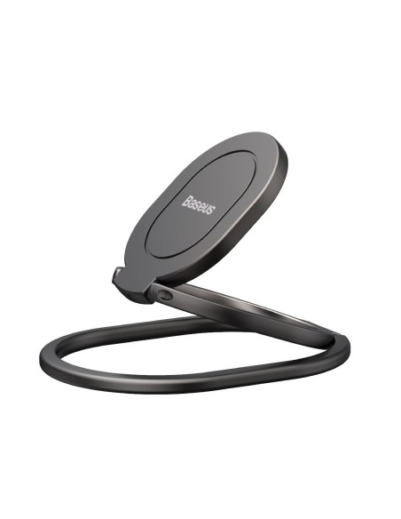 Bėgiai lipnus žiedo laikiklis telefono stovas pilkas Bėgiai lipnus žiedo laikiklis telefono stovas pilkas