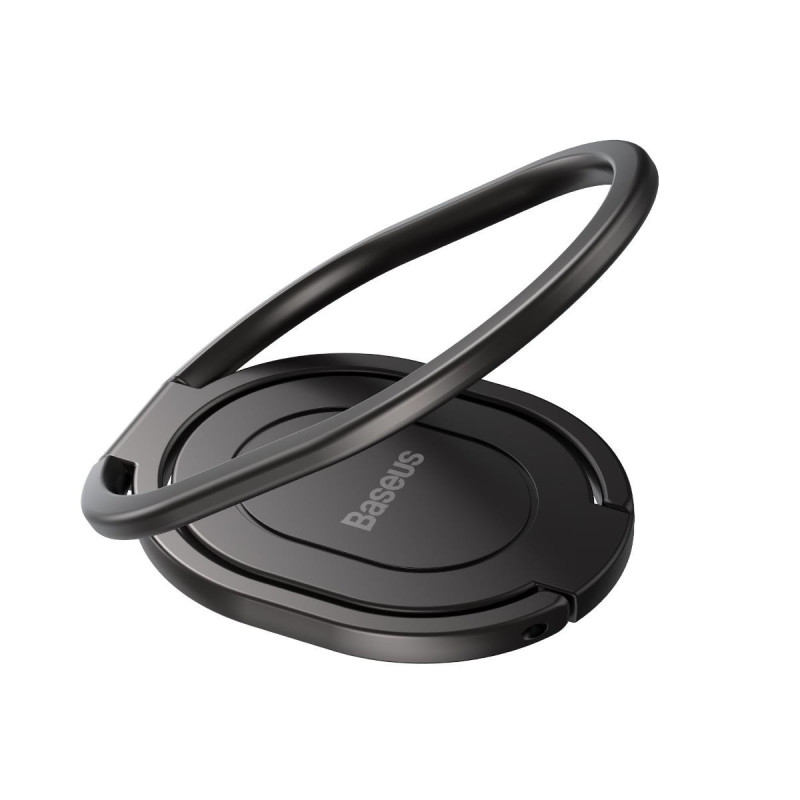 Bėgiai lipnus žiedo laikiklis telefono stovas pilkas