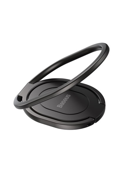 Bėgiai lipnus žiedo laikiklis telefono stovas pilkas Bėgiai lipnus žiedo laikiklis telefono stovas pilkas