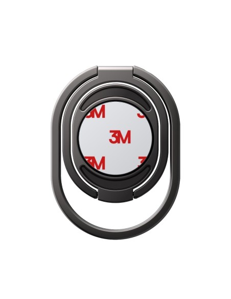 Bėgiai lipnus žiedo laikiklis telefono stovas pilkas Bėgiai lipnus žiedo laikiklis telefono stovas pilkas