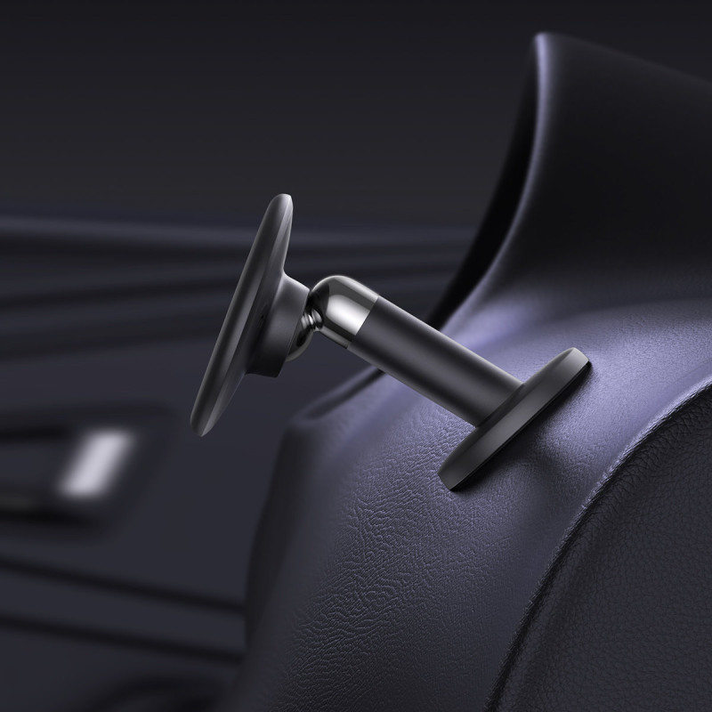Magnetinis automobilinis telefono laikiklis prietaisų skydeliui C01 juodas