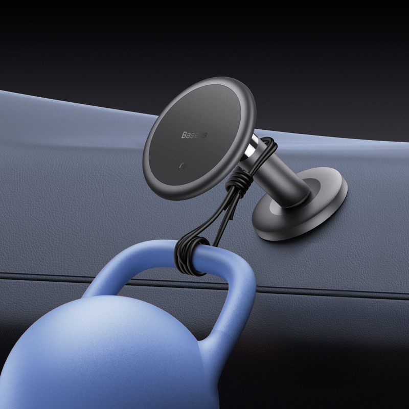 Magnetinis automobilinis telefono laikiklis prietaisų skydeliui C01 juodas