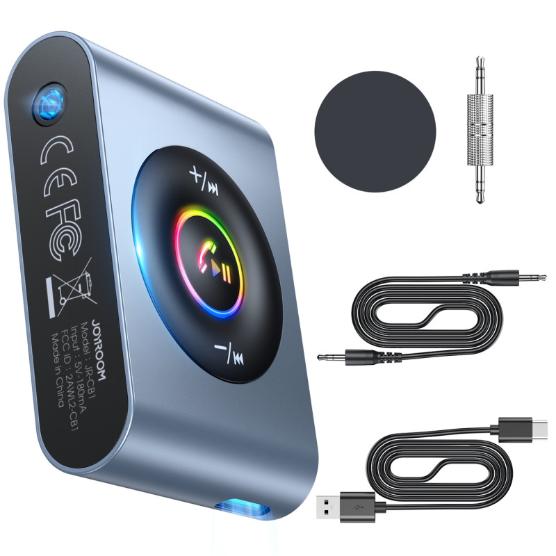 Bluetooth 5.3 garsiakalbis, skirtas AUX mini lizdui, 3,5 mm prievadui
