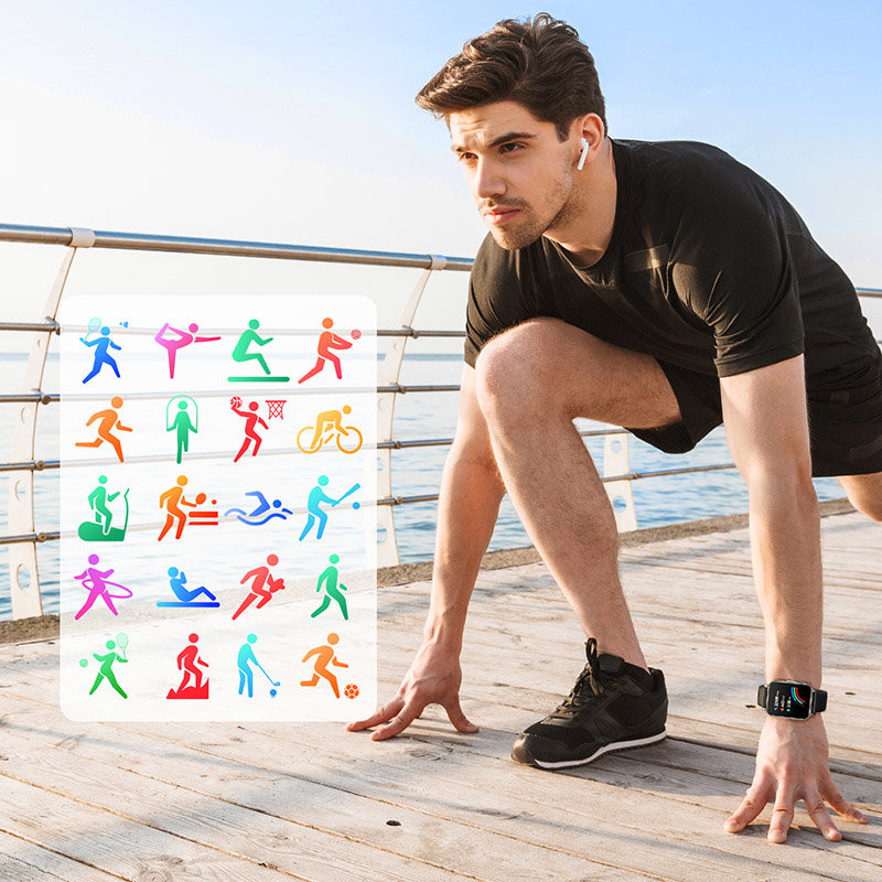 Fit-Life JR-FT3 PRO tamsiai pilkas išmanusis laikrodis