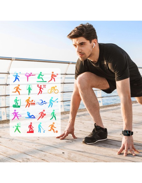 Fit-Life JR-FT3 PRO tamsiai pilkas išmanusis laikrodis Fit-Life JR-FT3 PRO tamsiai pilkas išmanusis laikrodis