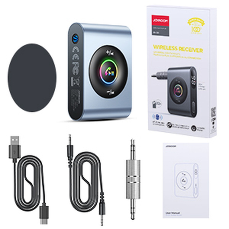 Bluetooth 5.3 garsiakalbis, skirtas AUX mini lizdui, 3,5 mm prievadui