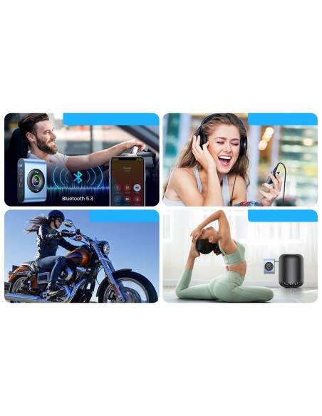 Bluetooth 5.3 garsiakalbis, skirtas AUX mini lizdui, 3,5 mm prievadui Bluetooth 5.3 garsiakalbis, skirtas AUX mini lizdui, 3,5 mm prievadui