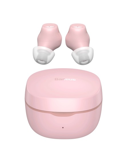 Encok WM01 TWS Bluetooth 5.3 į ausis įdedamos belaidės ausinės rožinės spalvos Encok WM01 TWS Bluetooth 5.3 į ausis įdedamos belaidės ausinės rožinės spalvos