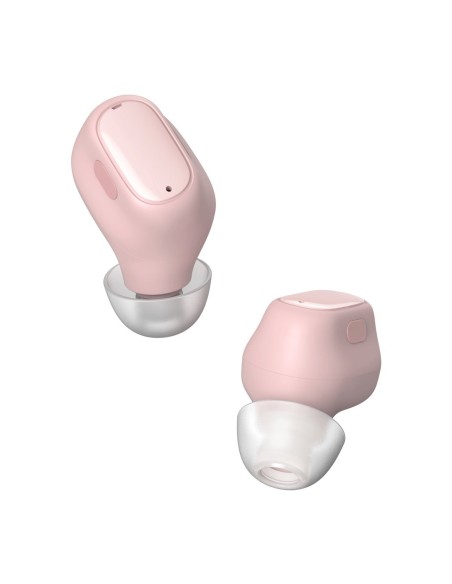 Encok WM01 TWS Bluetooth 5.3 į ausis įdedamos belaidės ausinės rožinės spalvos Encok WM01 TWS Bluetooth 5.3 į ausis įdedamos belaidės ausinės rožinės spalvos